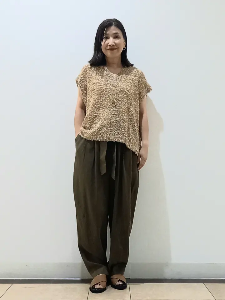 自由区 中川 コーディネート画像