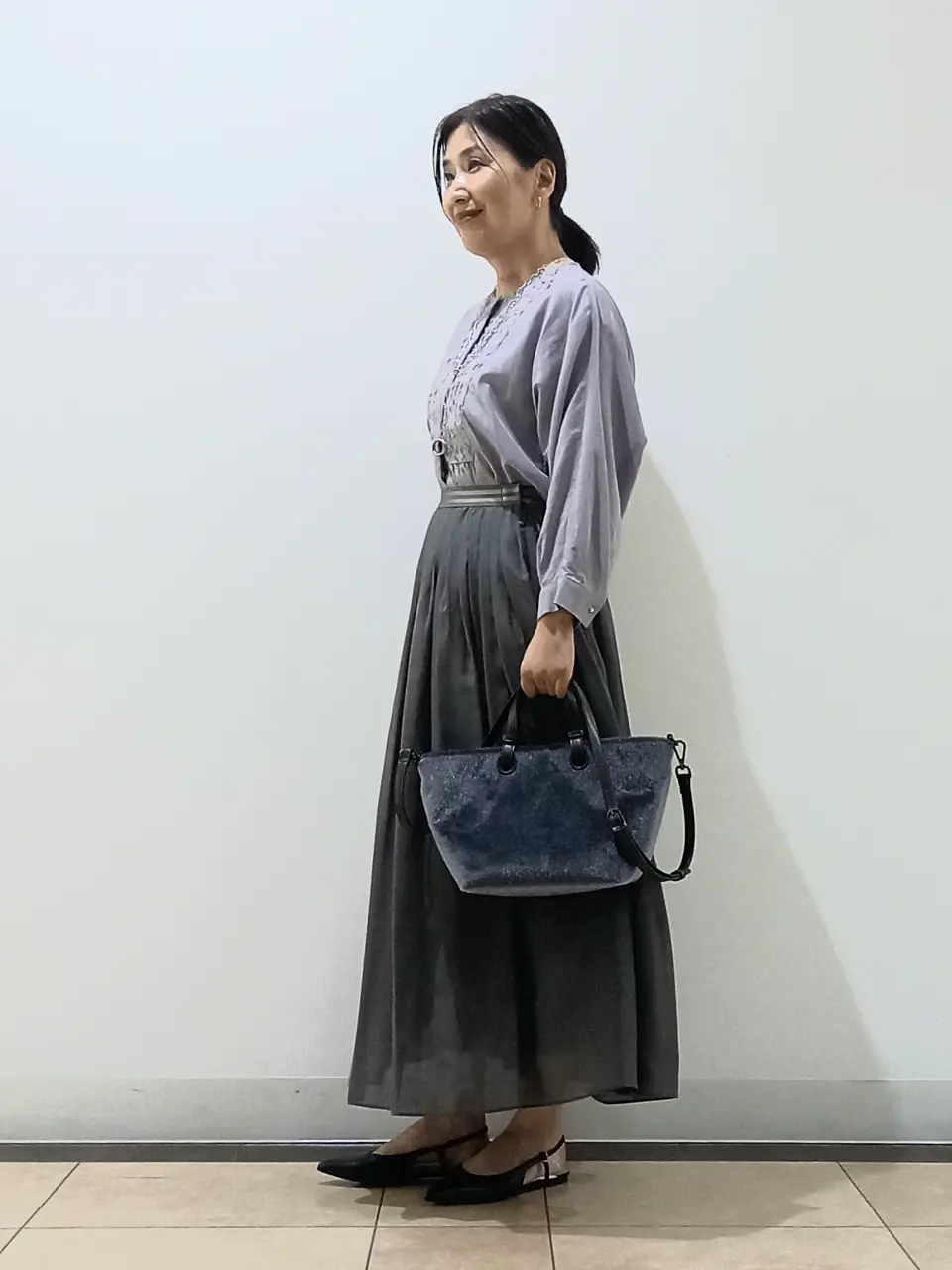 自由区 中川 コーディネート画像