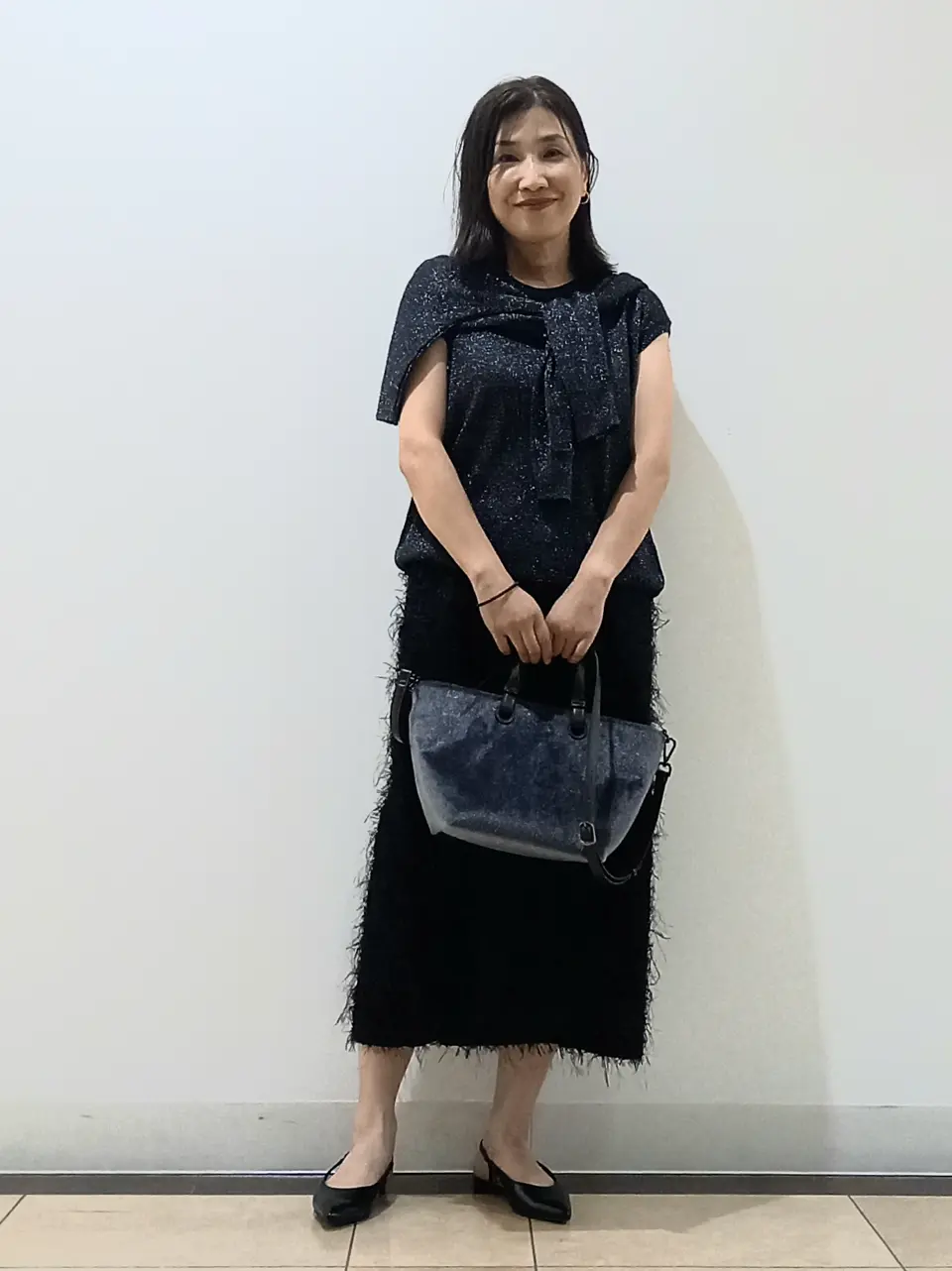 自由区 中川 コーディネート画像