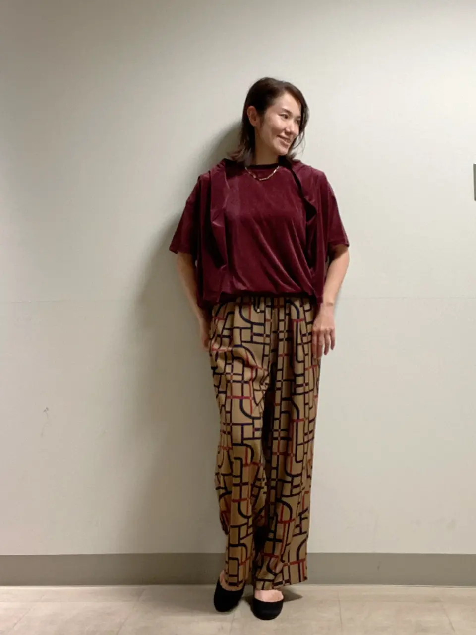 自由区 丹野 コーディネート画像