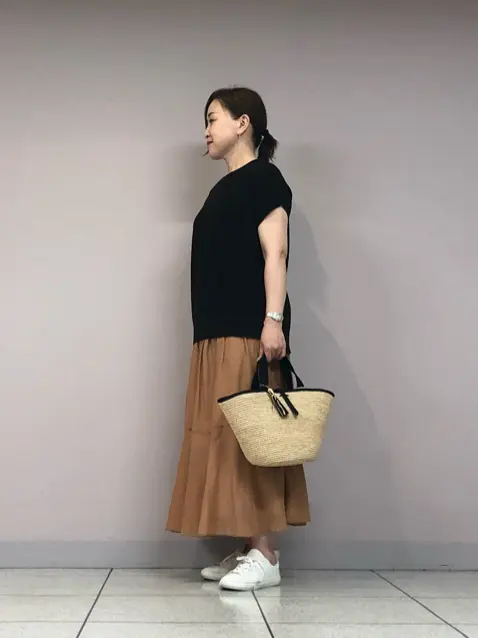 自由区 上島 コーディネート画像