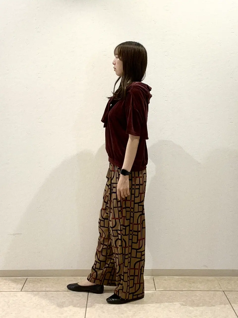 自由区 森川 コーディネート画像