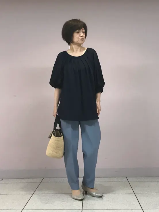 自由区 小森 コーディネート画像