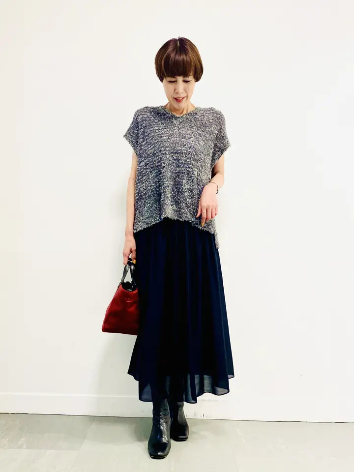 自由区 冨樫 コーディネート画像