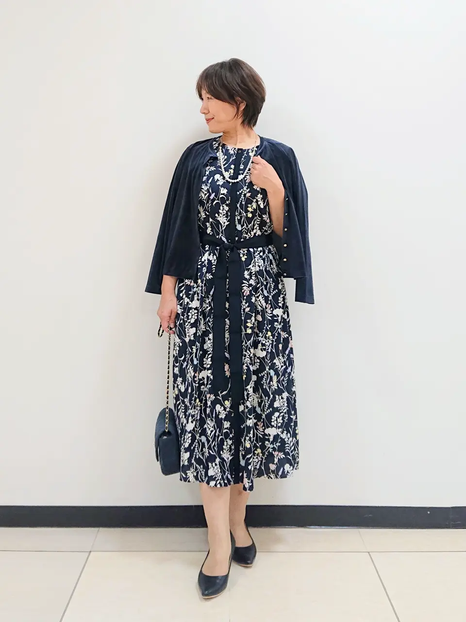 新品タグ付き　自由区　ロングプリーツスカート 黒 オンワード　大きいサイズ セール】 【OUTLET】フロントプリーツスカート （ロング・マキシ