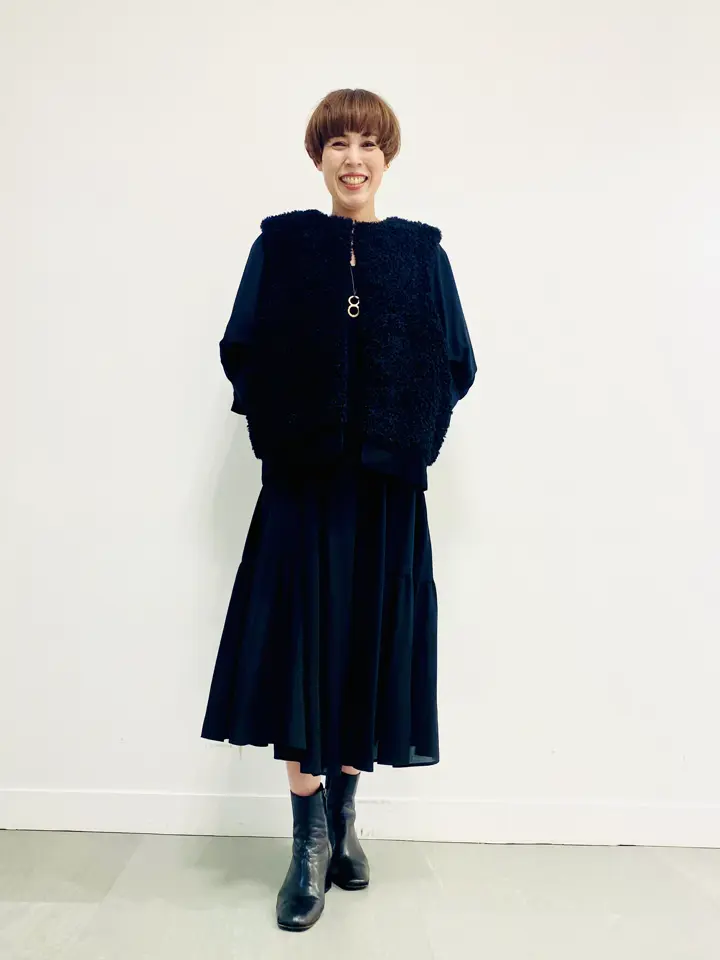 自由区 冨樫 コーディネート画像