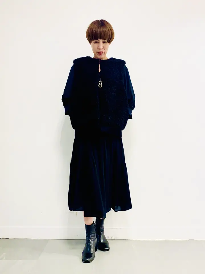 自由区 冨樫 コーディネート画像