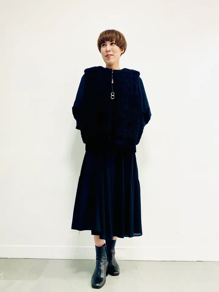 自由区 冨樫 コーディネート画像