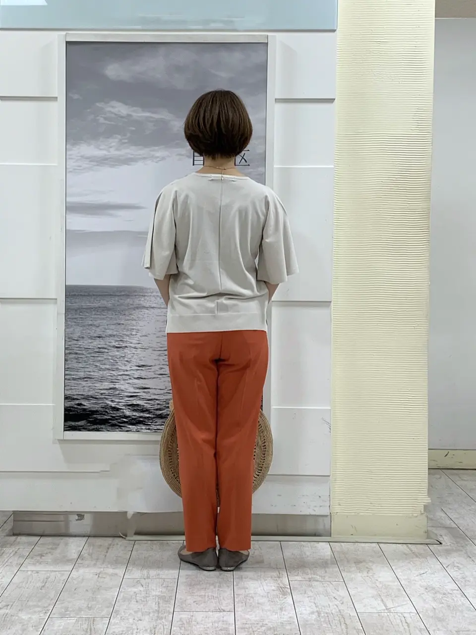 自由区 中鉢 コーディネート画像