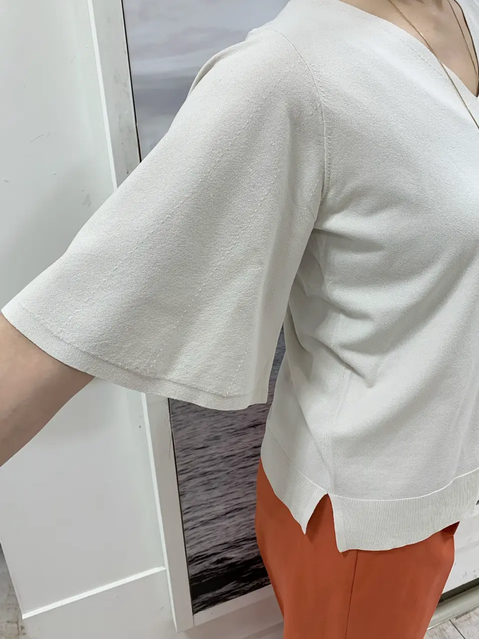 自由区 中鉢 コーディネート画像