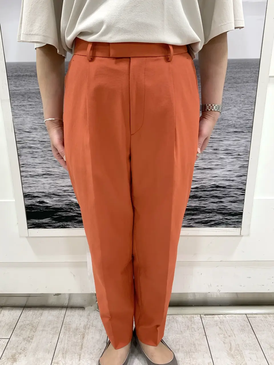 自由区 中鉢 コーディネート画像