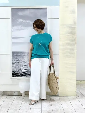 自由区 中鉢 コーディネート画像