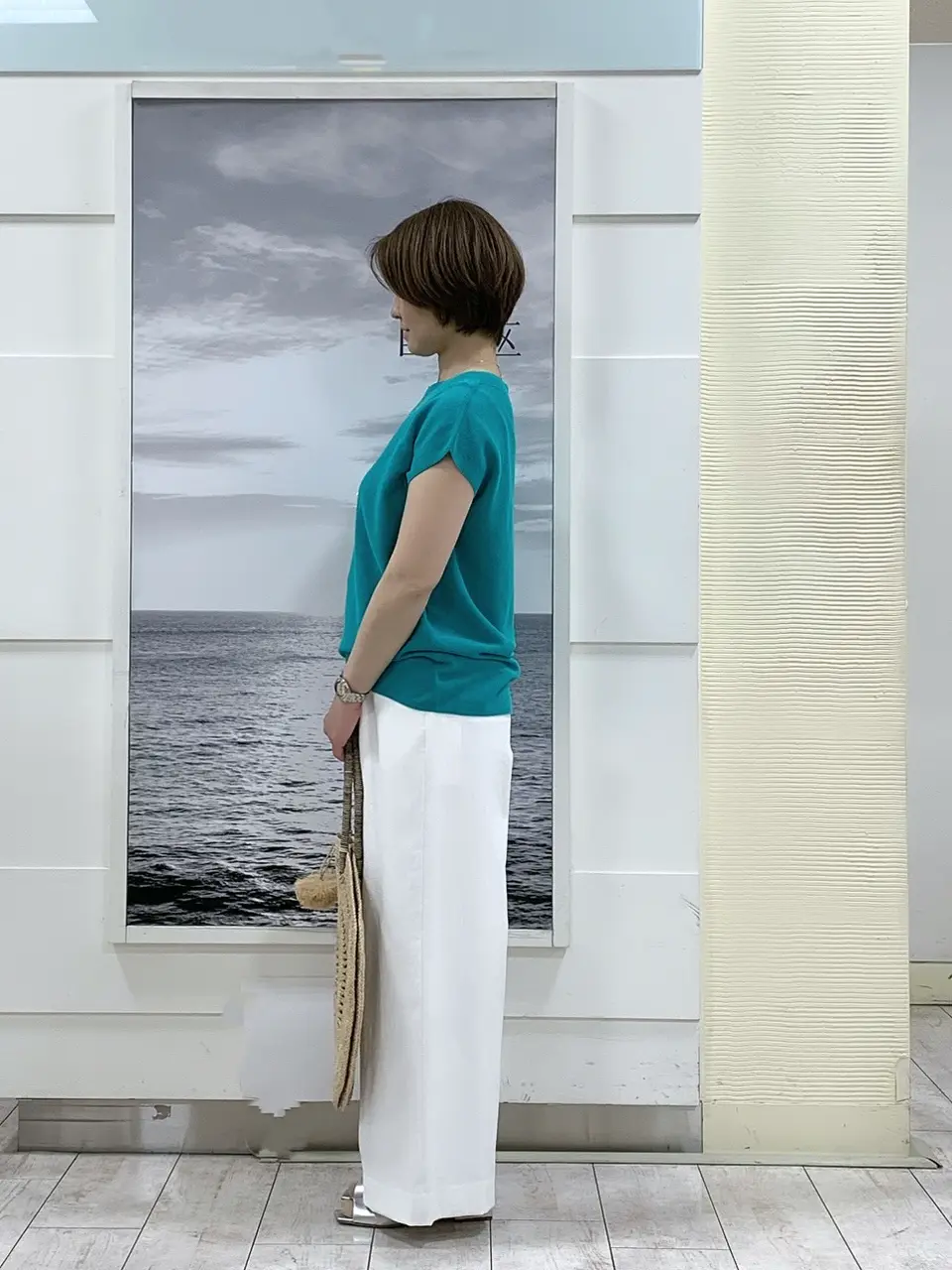 自由区 中鉢 コーディネート画像