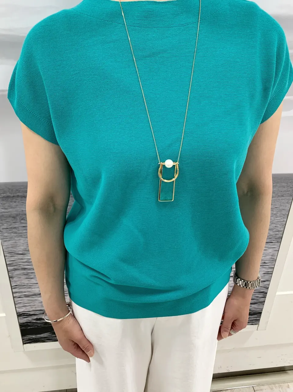 自由区 中鉢 コーディネート画像