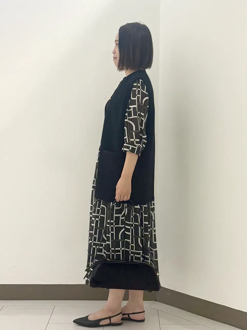 自由区 南 コーディネート画像