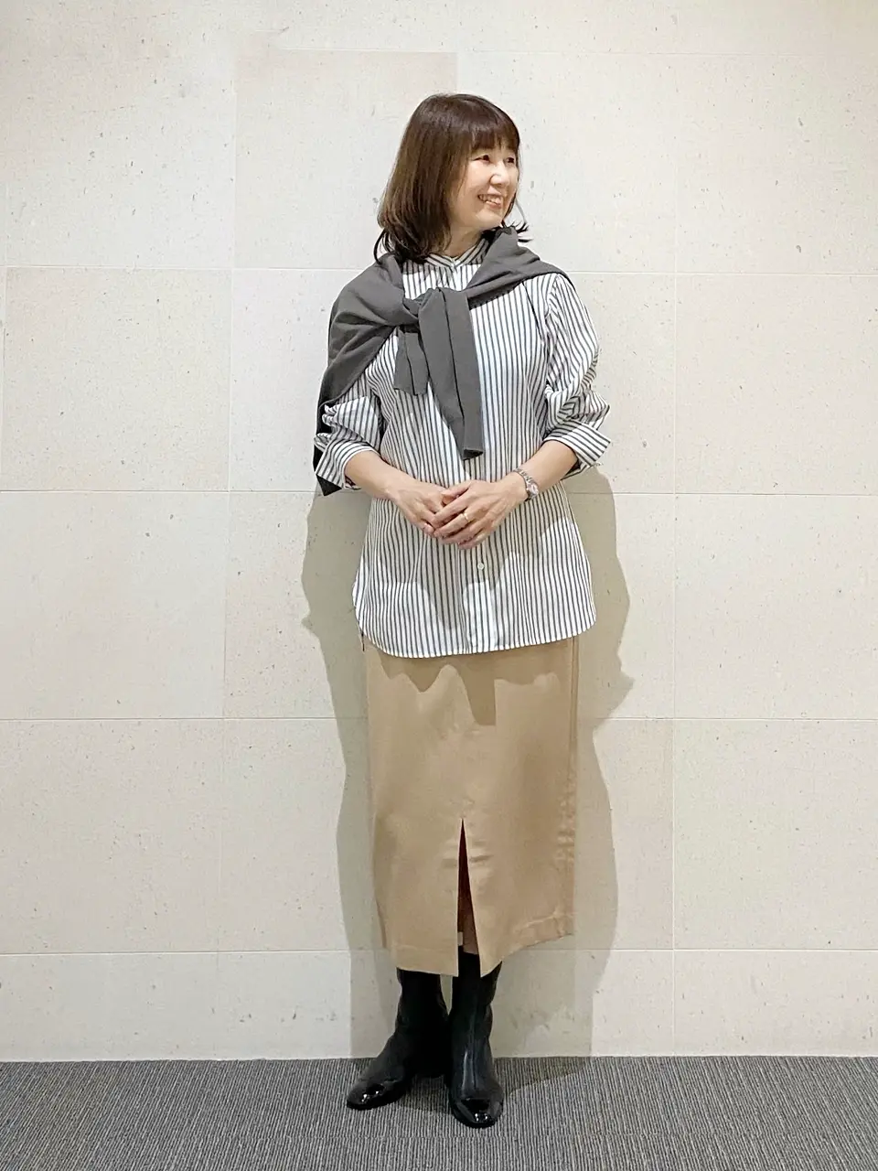 自由区 山本 コーディネート画像