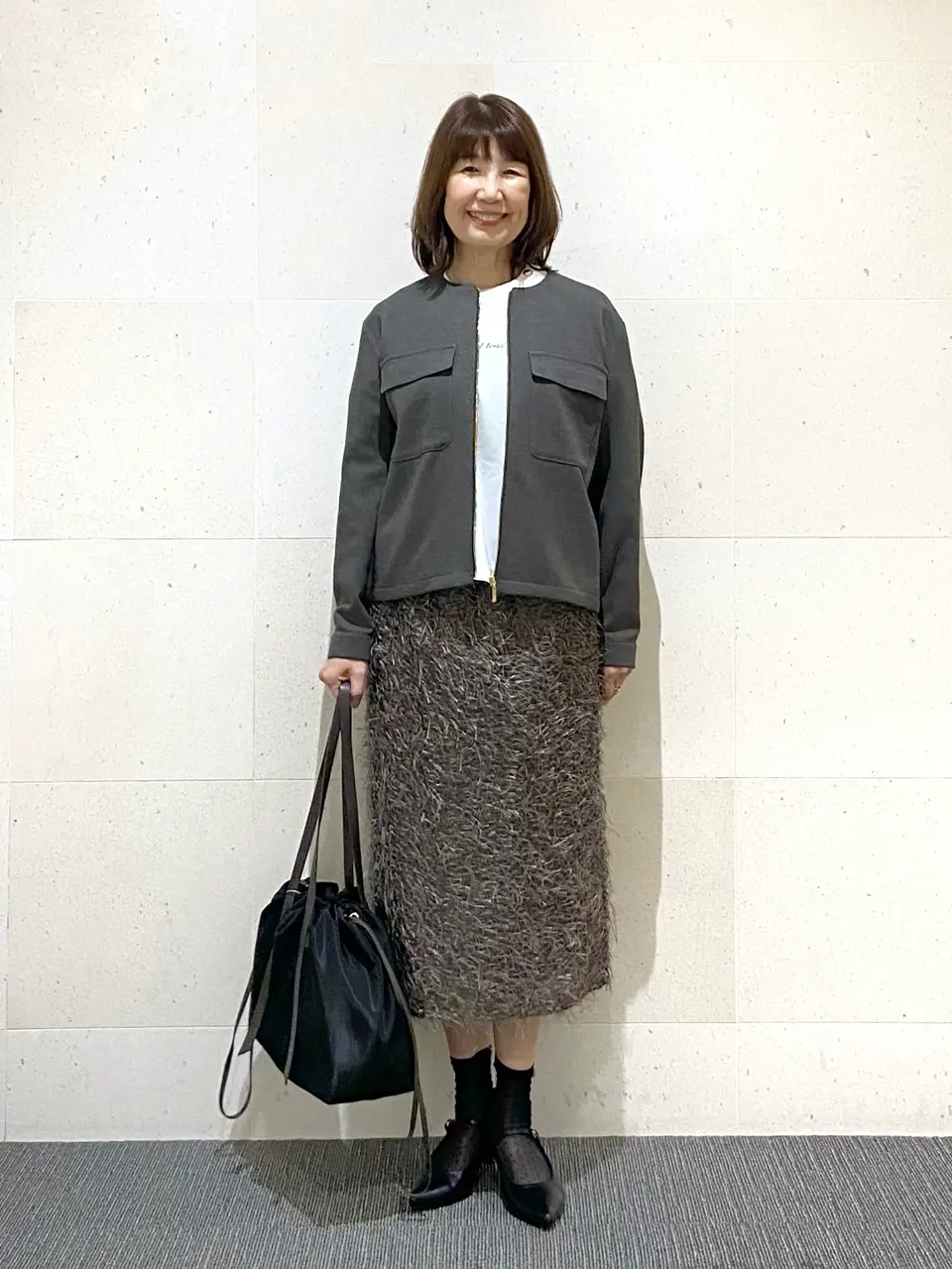 自由区 山本 コーディネート画像