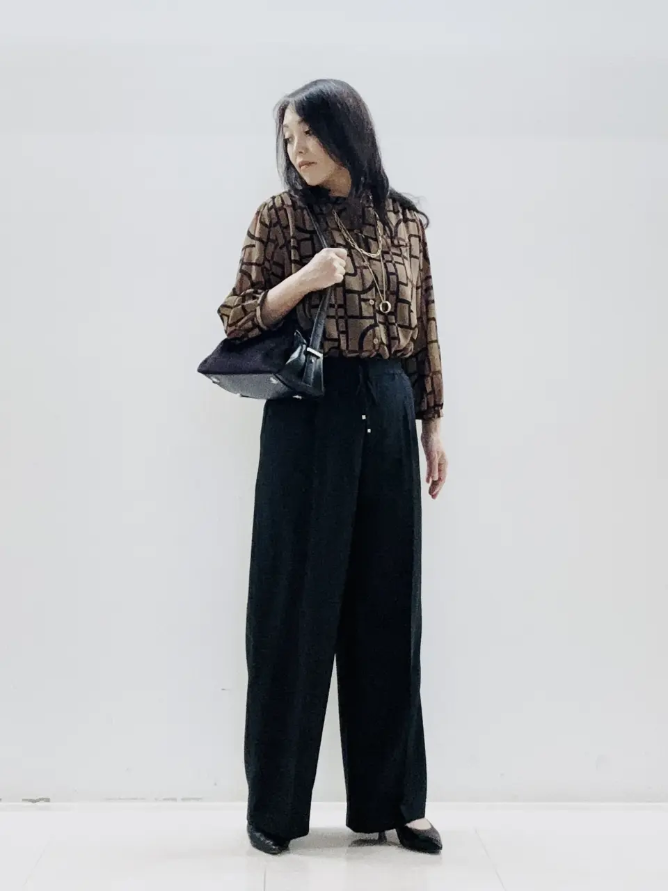 自由区 スタッフ コーディネート画像