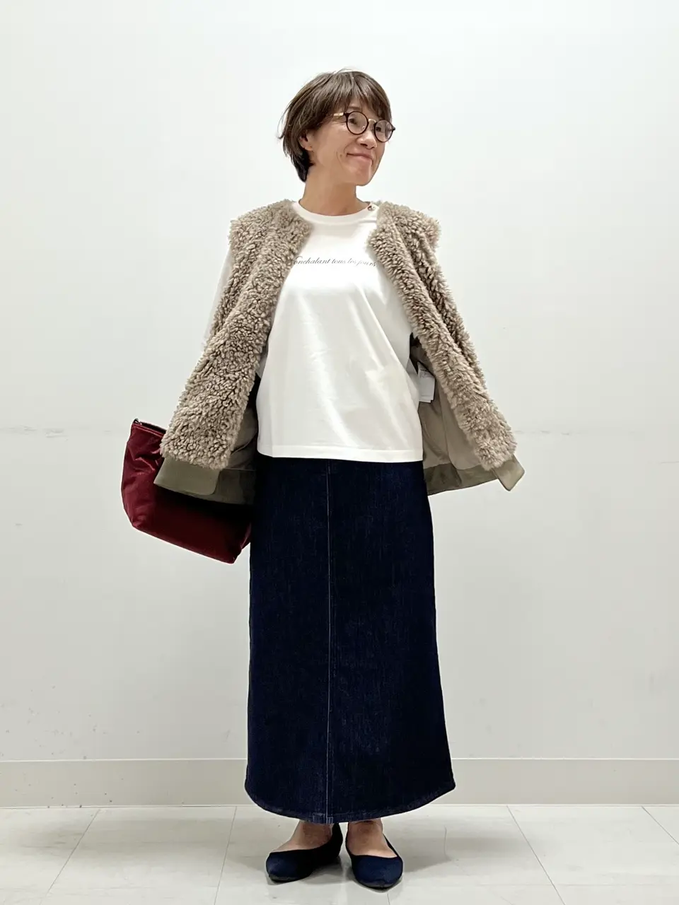 自由区 スタッフ コーディネート画像