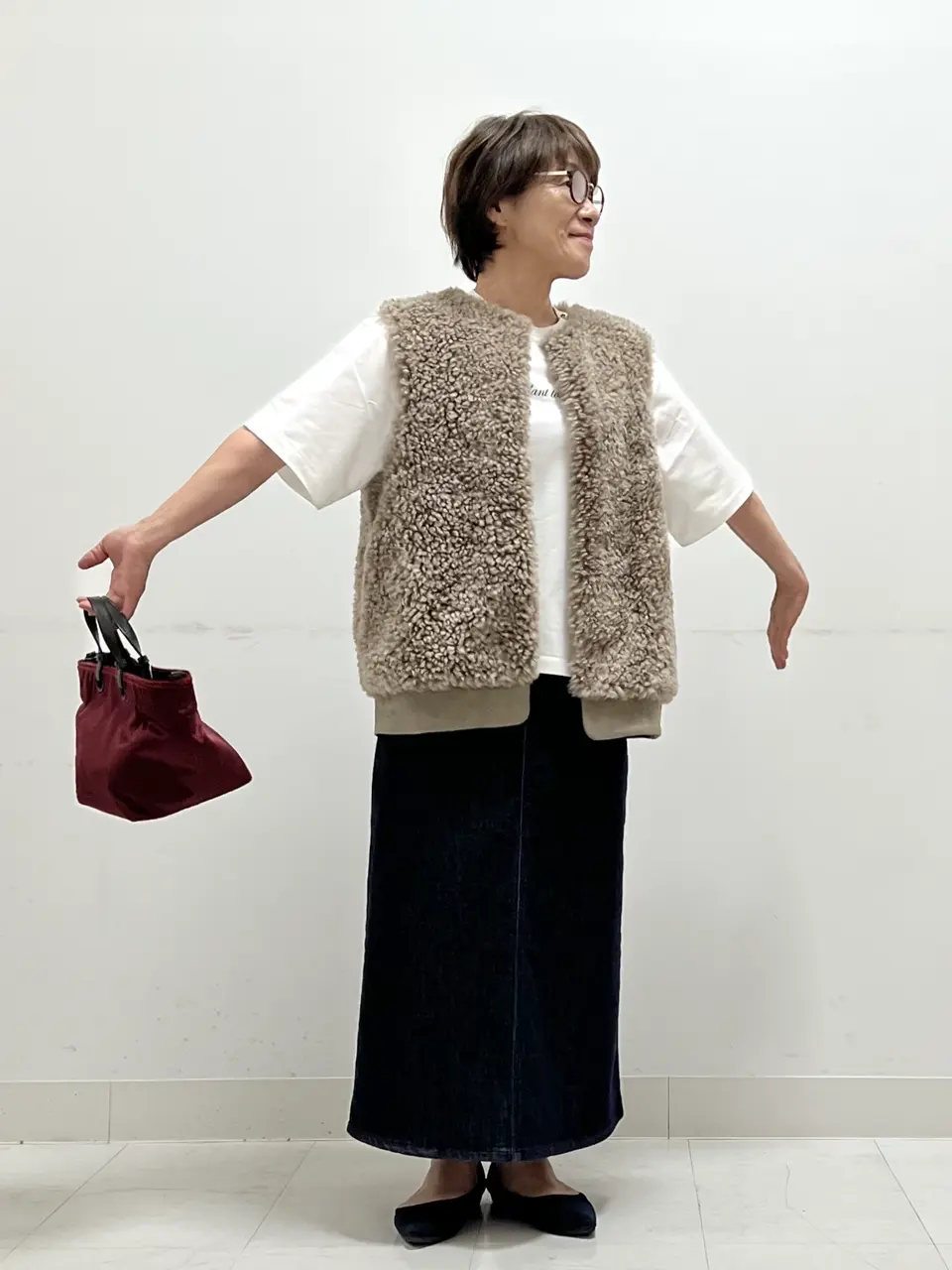 自由区 スタッフ コーディネート画像