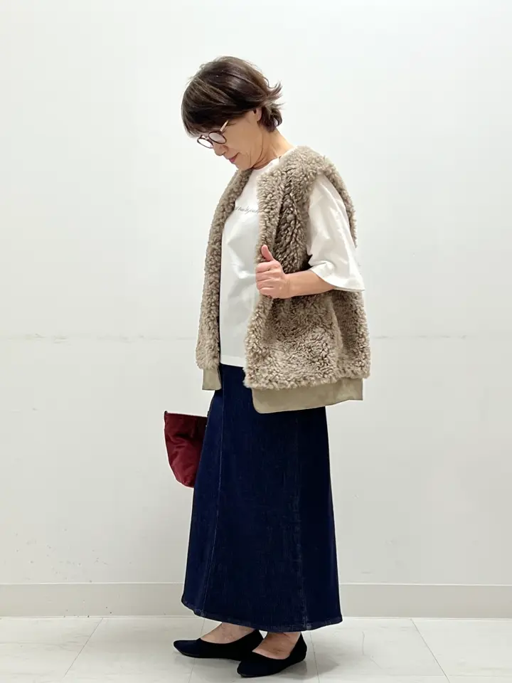 自由区 スタッフ コーディネート画像