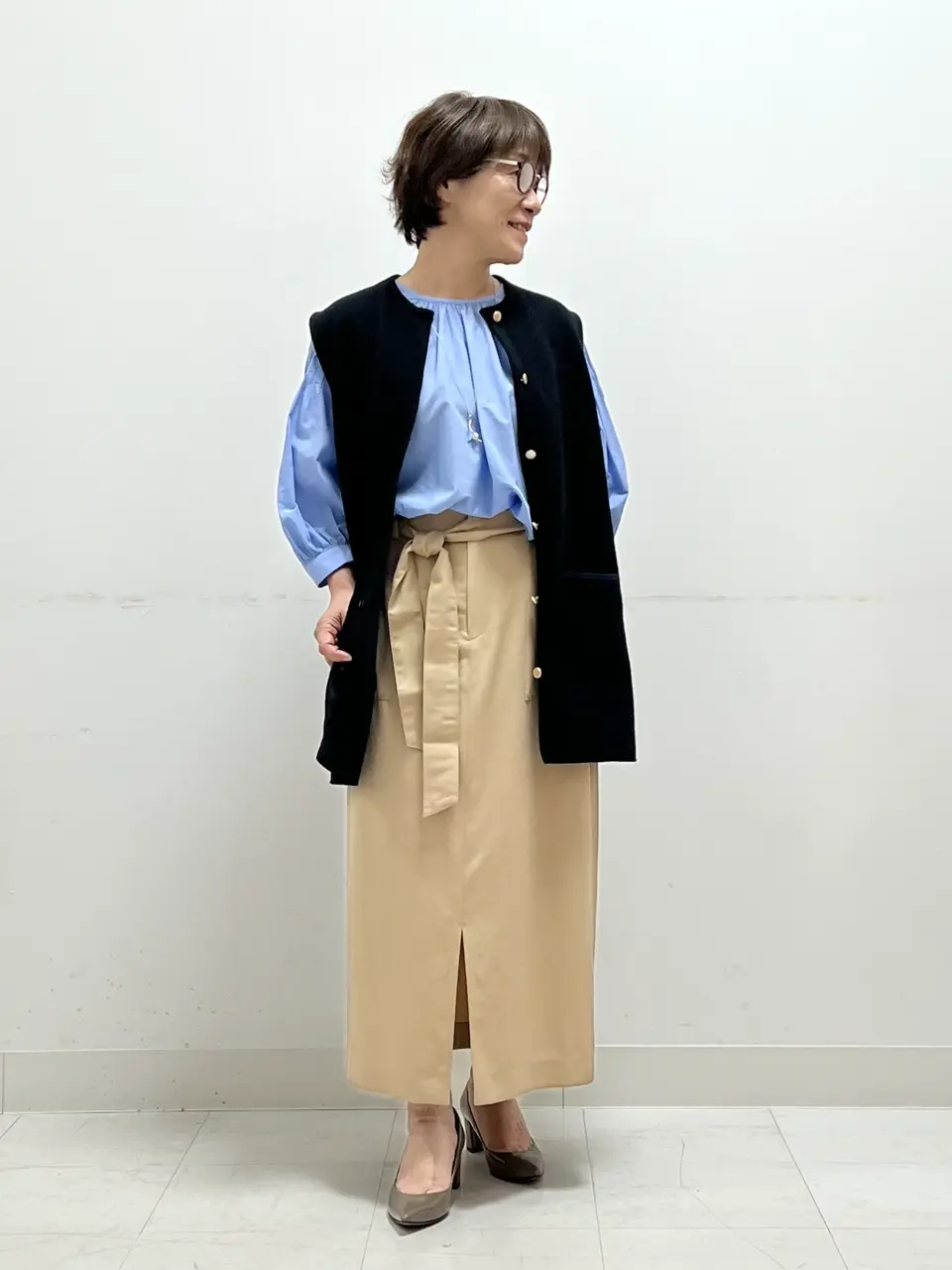 自由区 スタッフ コーディネート画像