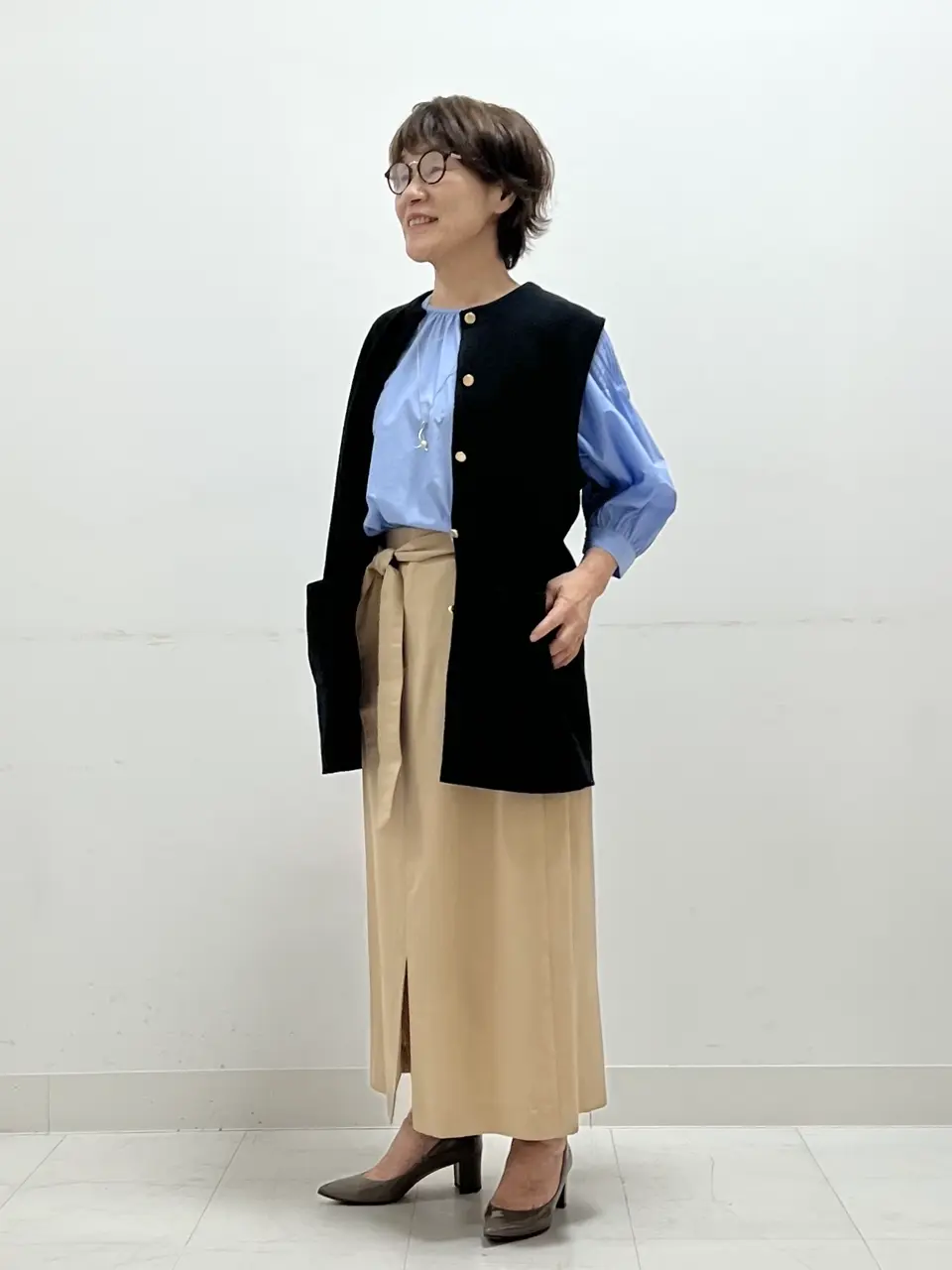 自由区 スタッフ コーディネート画像