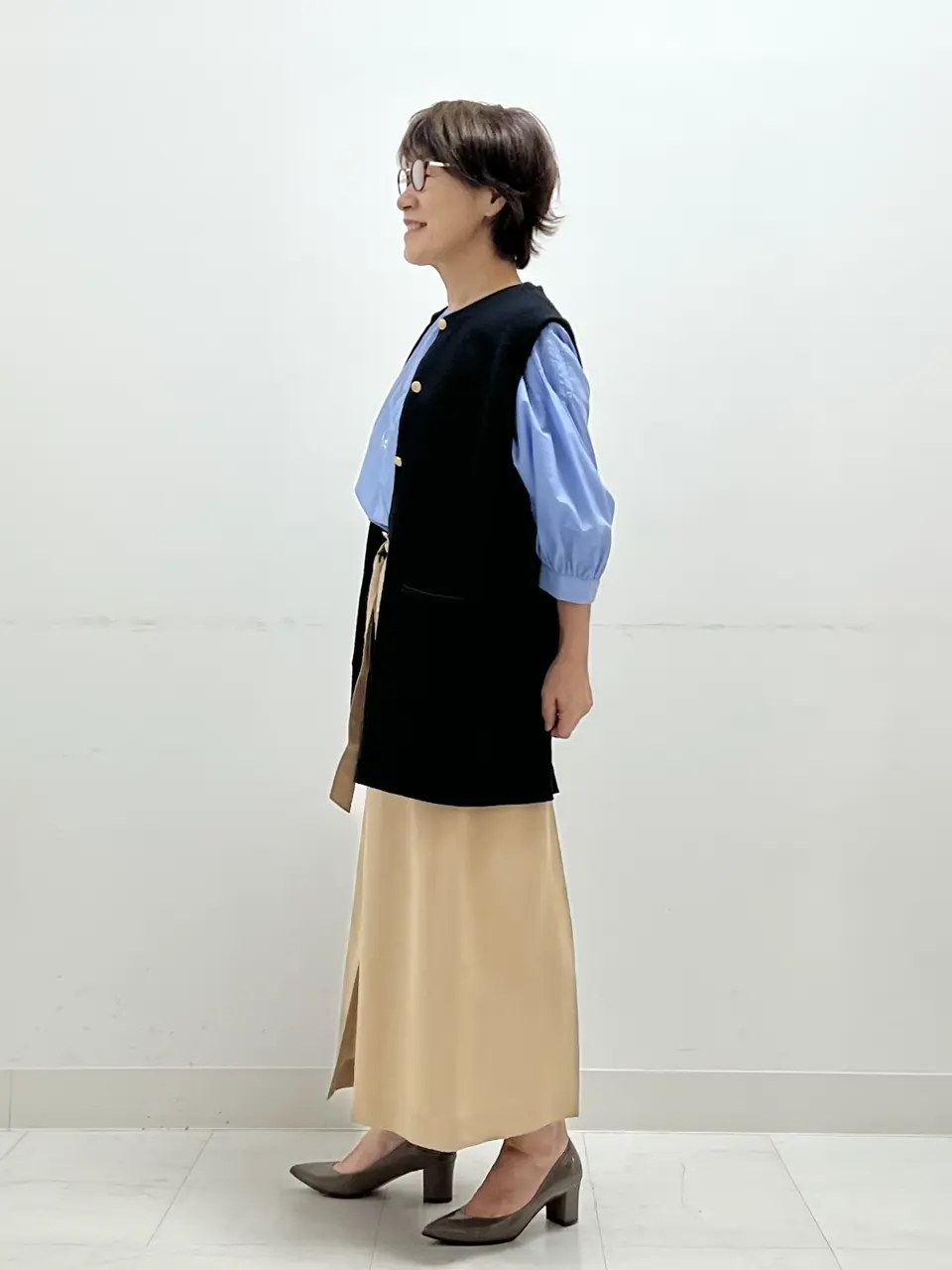 自由区 スタッフ コーディネート画像