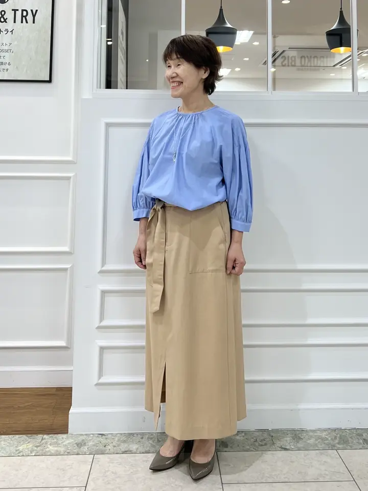 自由区 スタッフ コーディネート画像