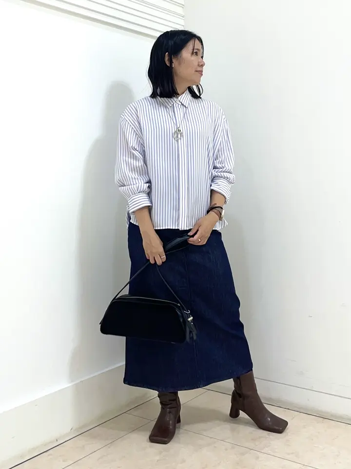 自由区 misato コーディネート画像