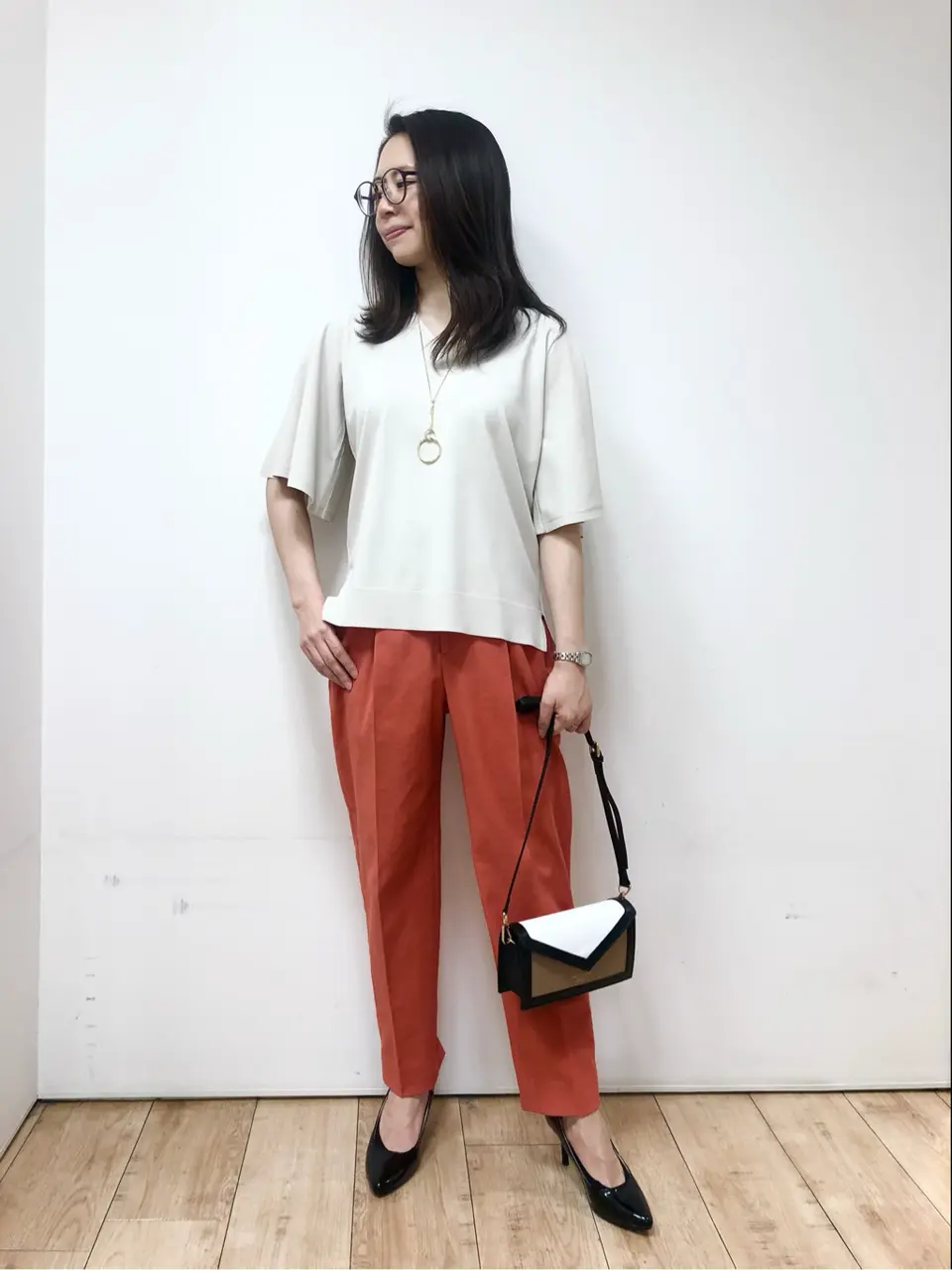 自由区 江口 コーディネート画像