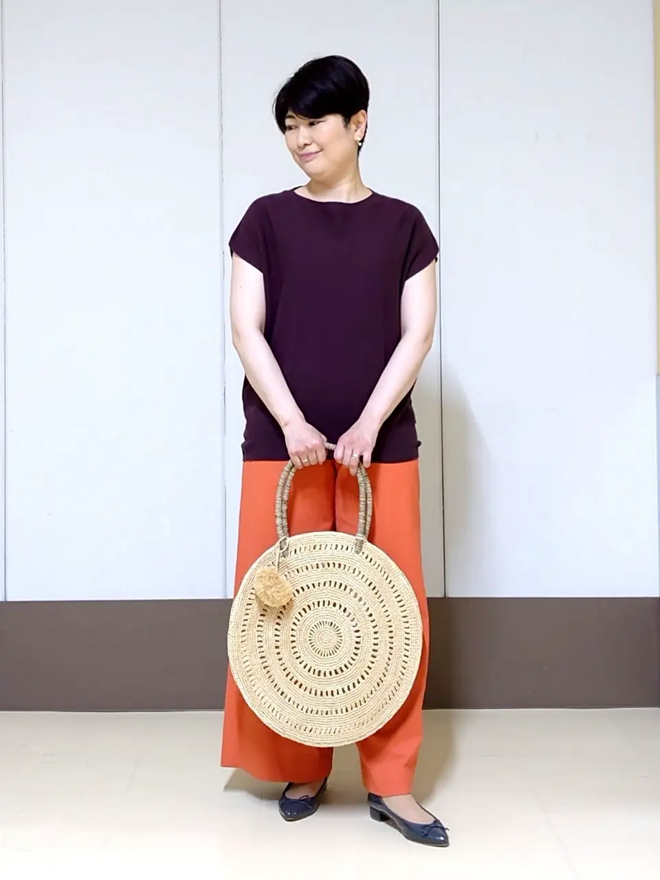 自由区 田中 コーディネート画像