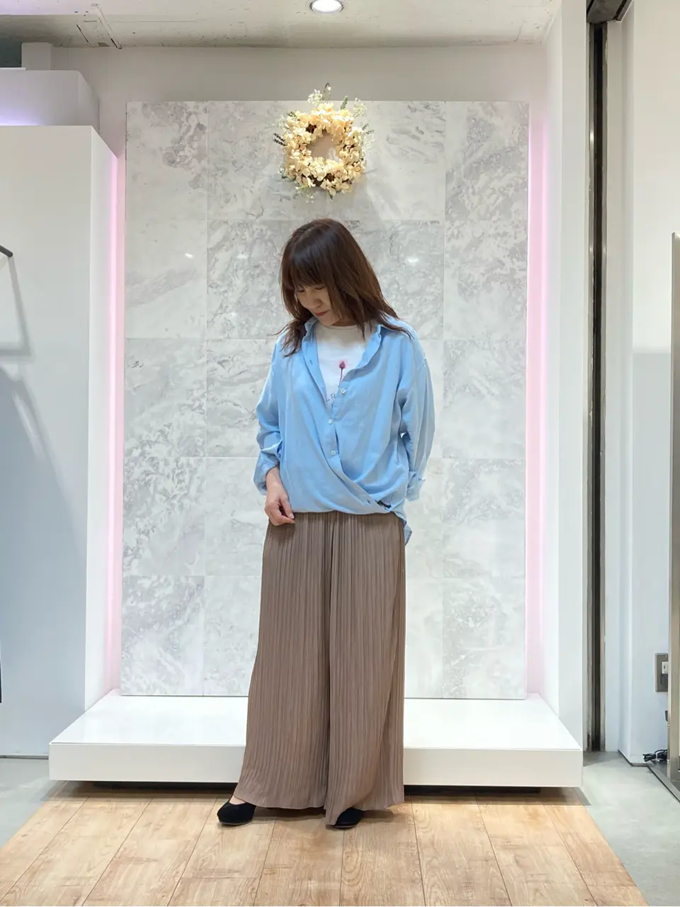 自由区 国広 コーディネート画像