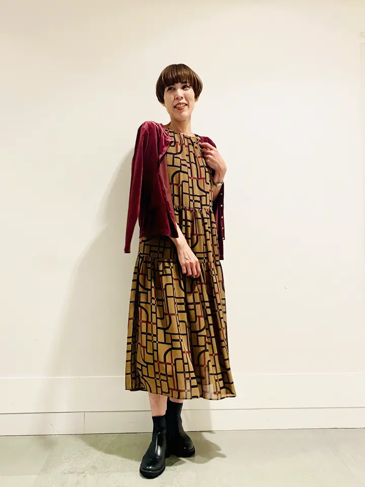 自由区 冨樫 コーディネート画像