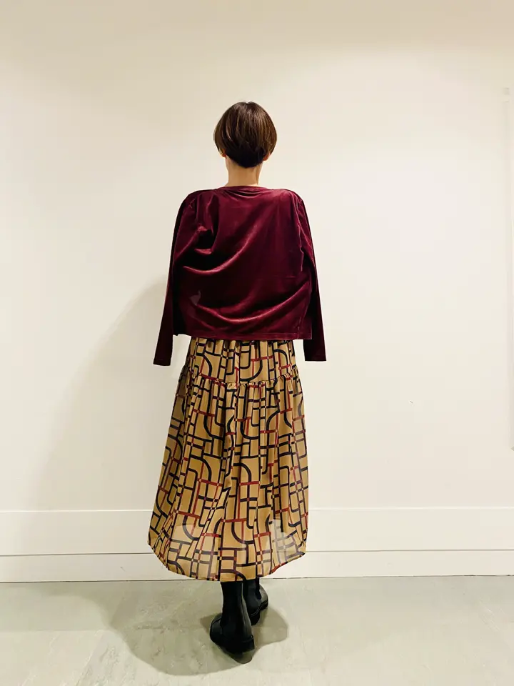 自由区 冨樫 コーディネート画像