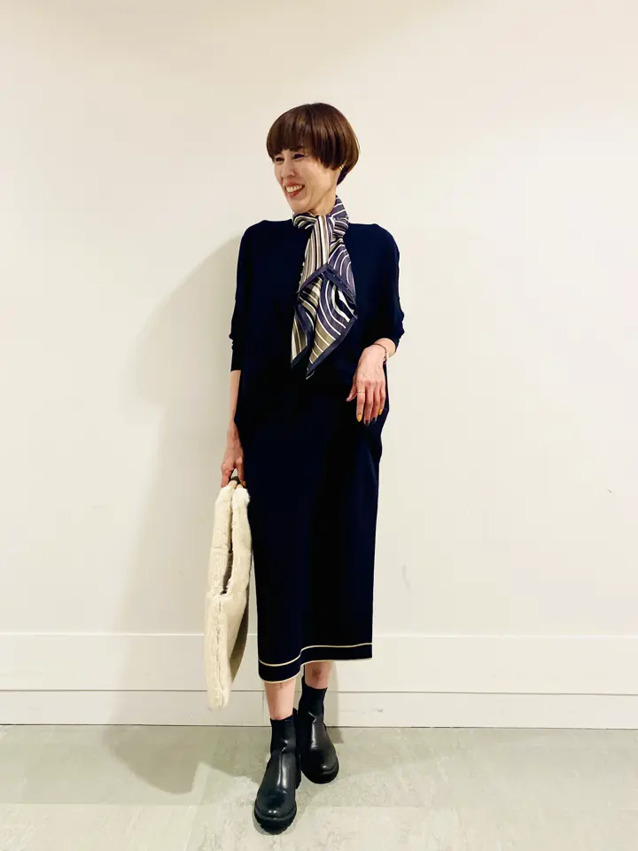 自由区 冨樫 コーディネート画像