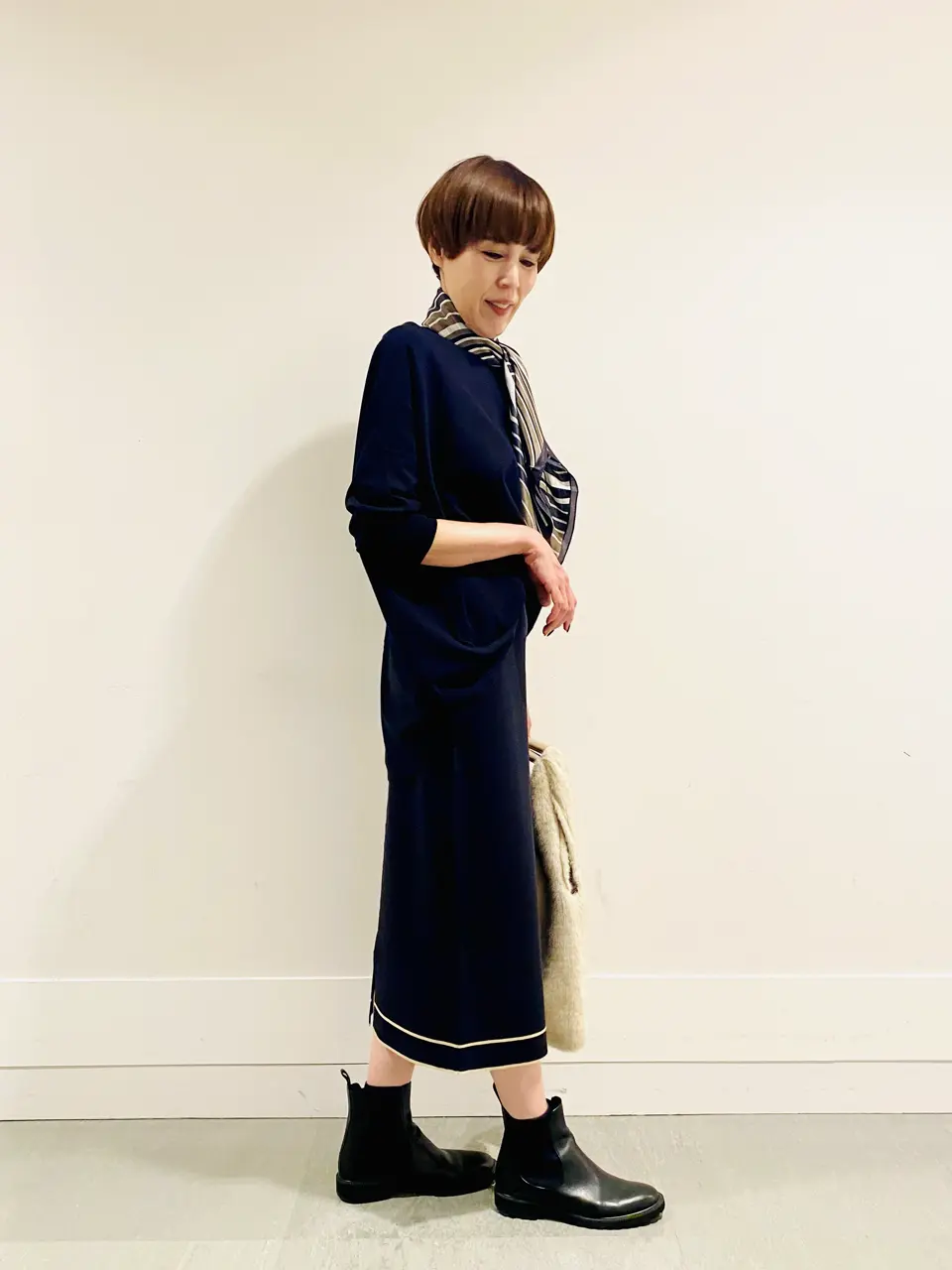 自由区 冨樫 コーディネート画像