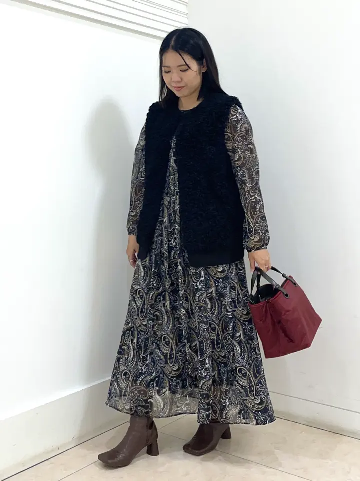 自由区 misato コーディネート画像