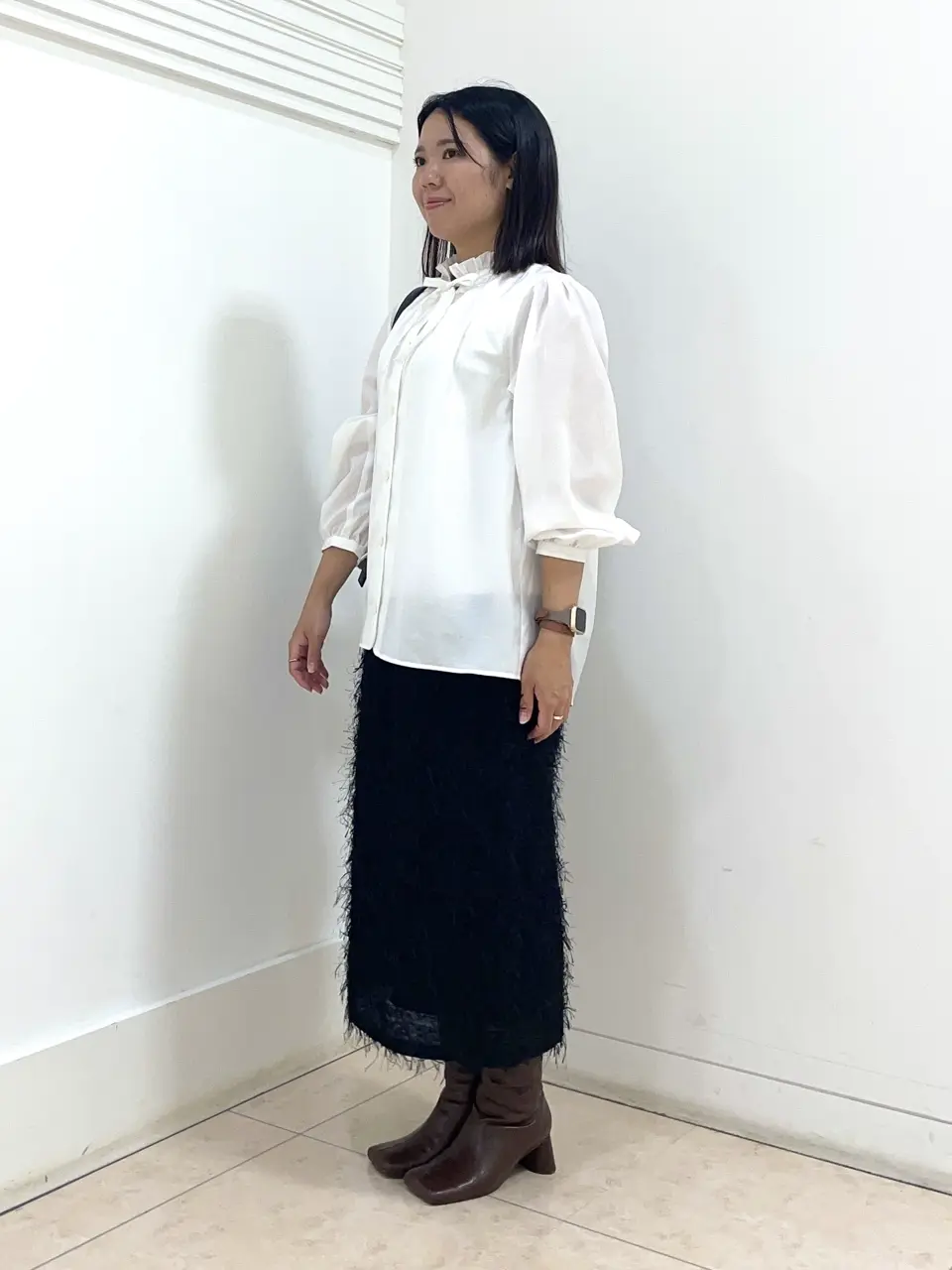 自由区 misato コーディネート画像