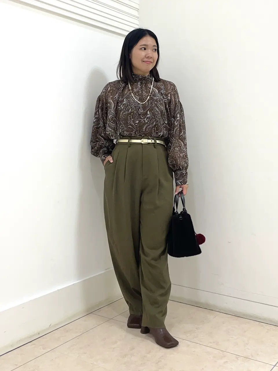 自由区 misato コーディネート画像