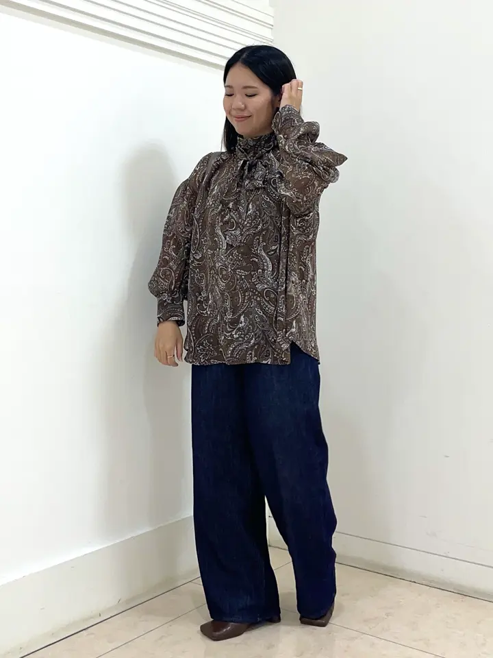 自由区 misato コーディネート画像