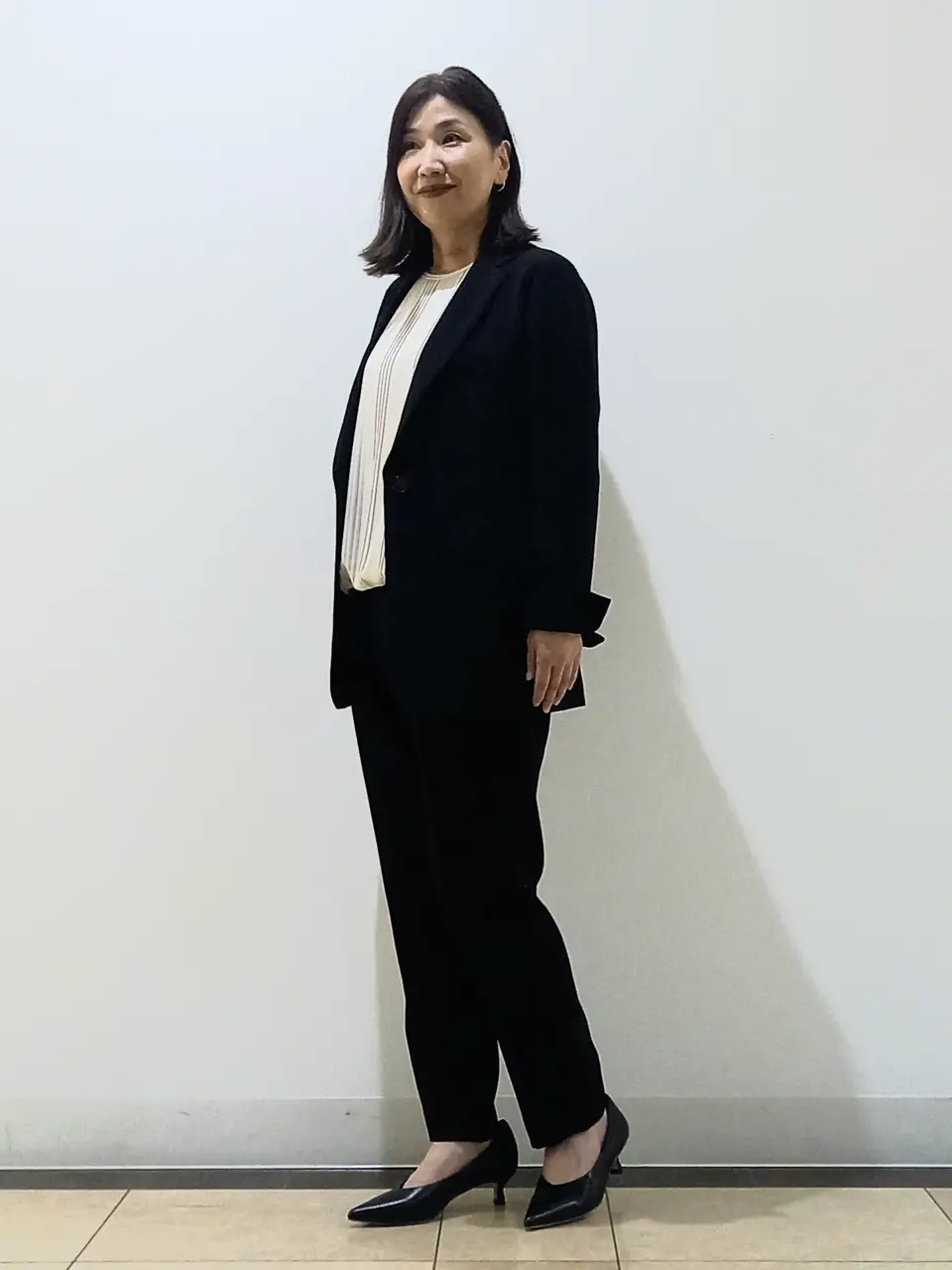 自由区 中川 コーディネート画像