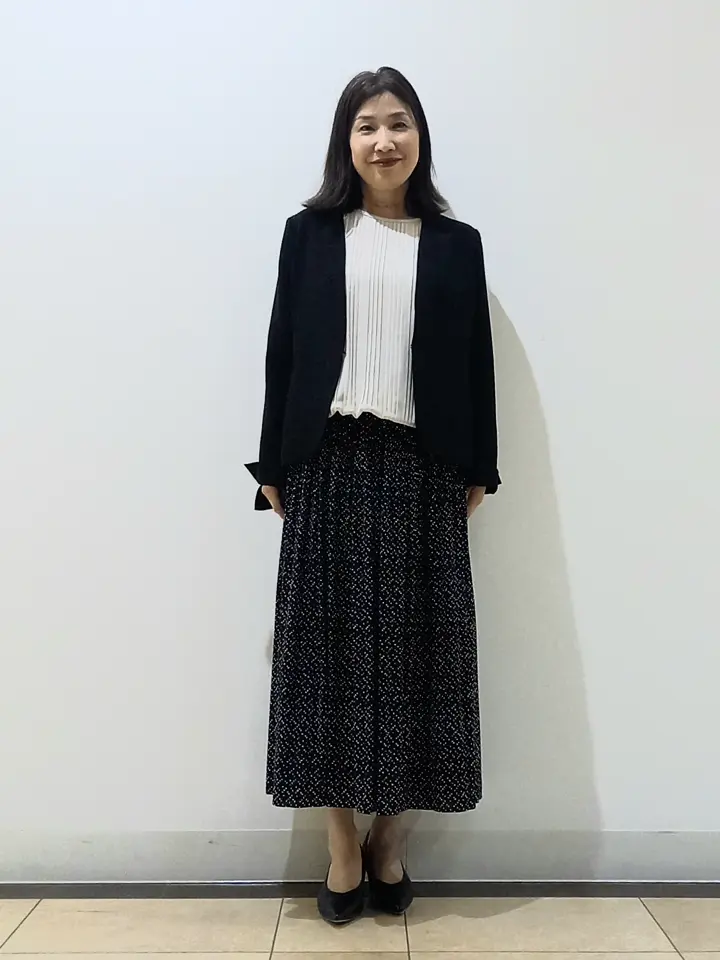 自由区 中川 コーディネート画像