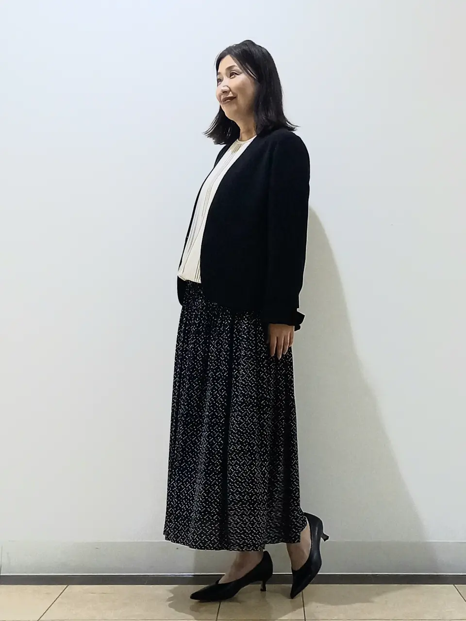 自由区 中川 コーディネート画像