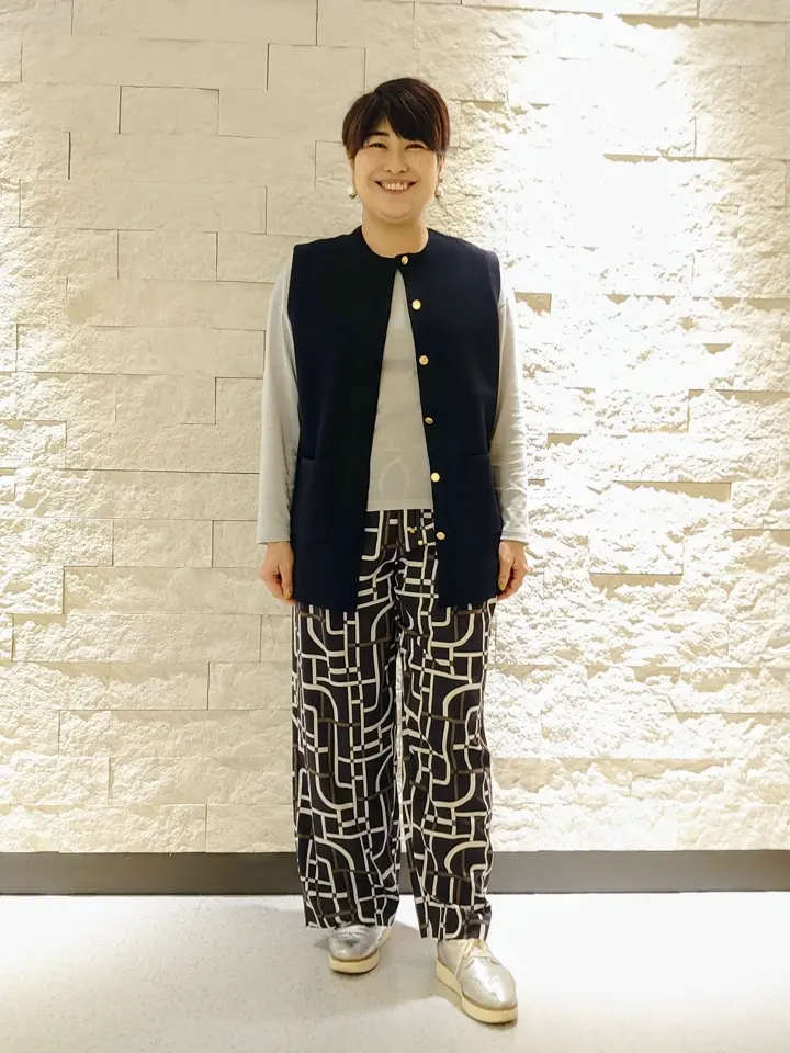 自由区 田中 コーディネート画像