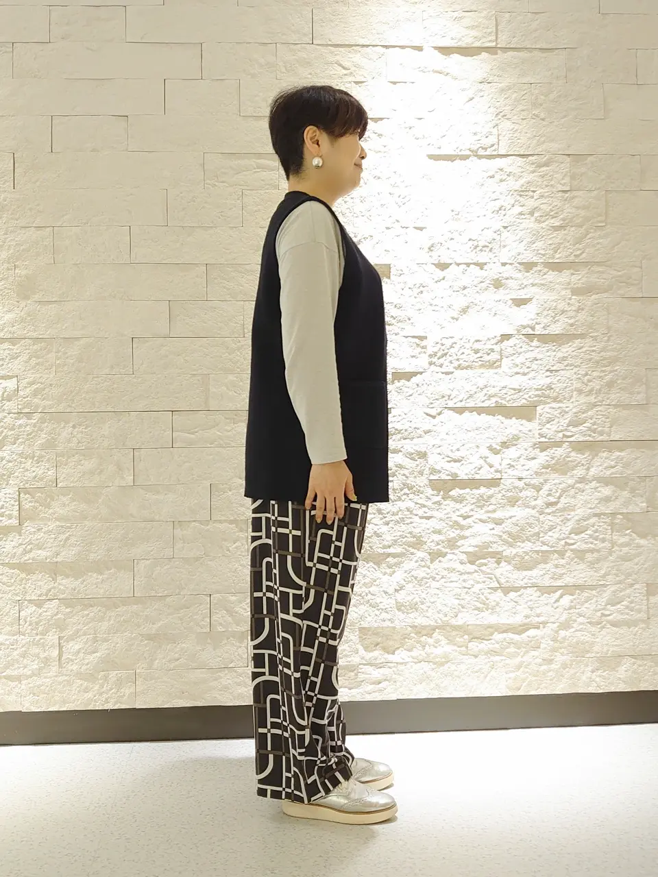 自由区 田中 コーディネート画像