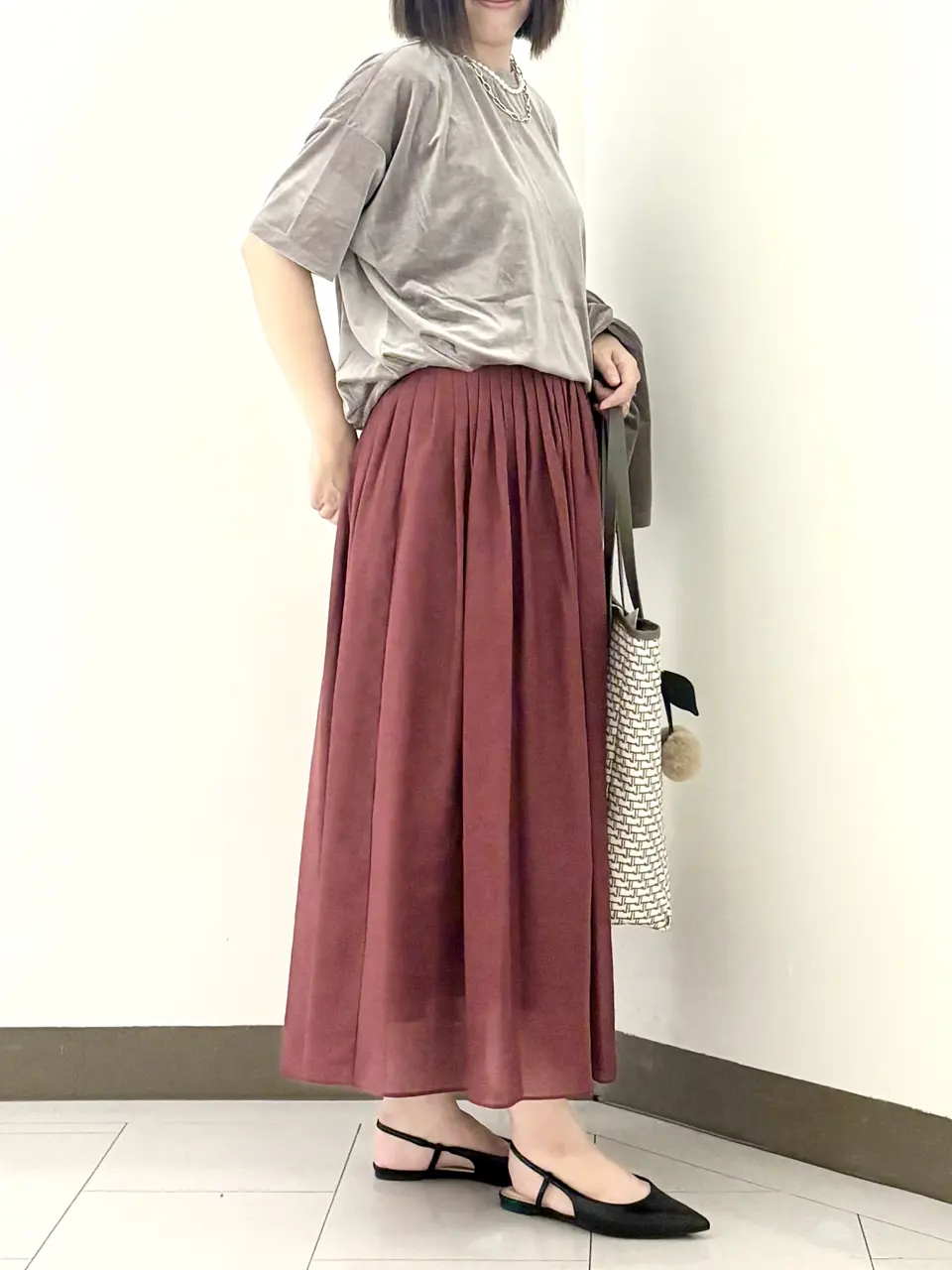 自由区 南 コーディネート画像