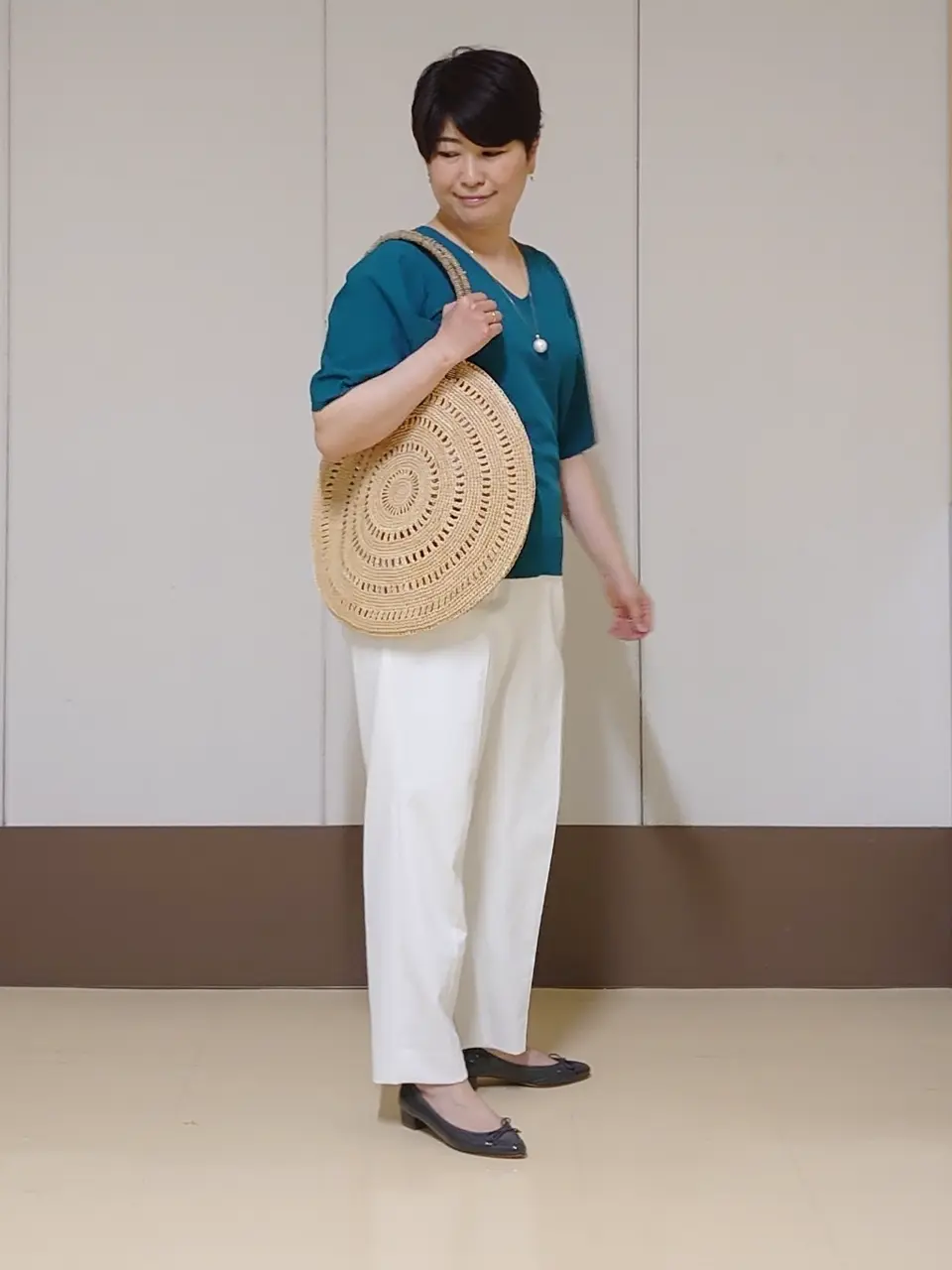 自由区 田中 コーディネート画像