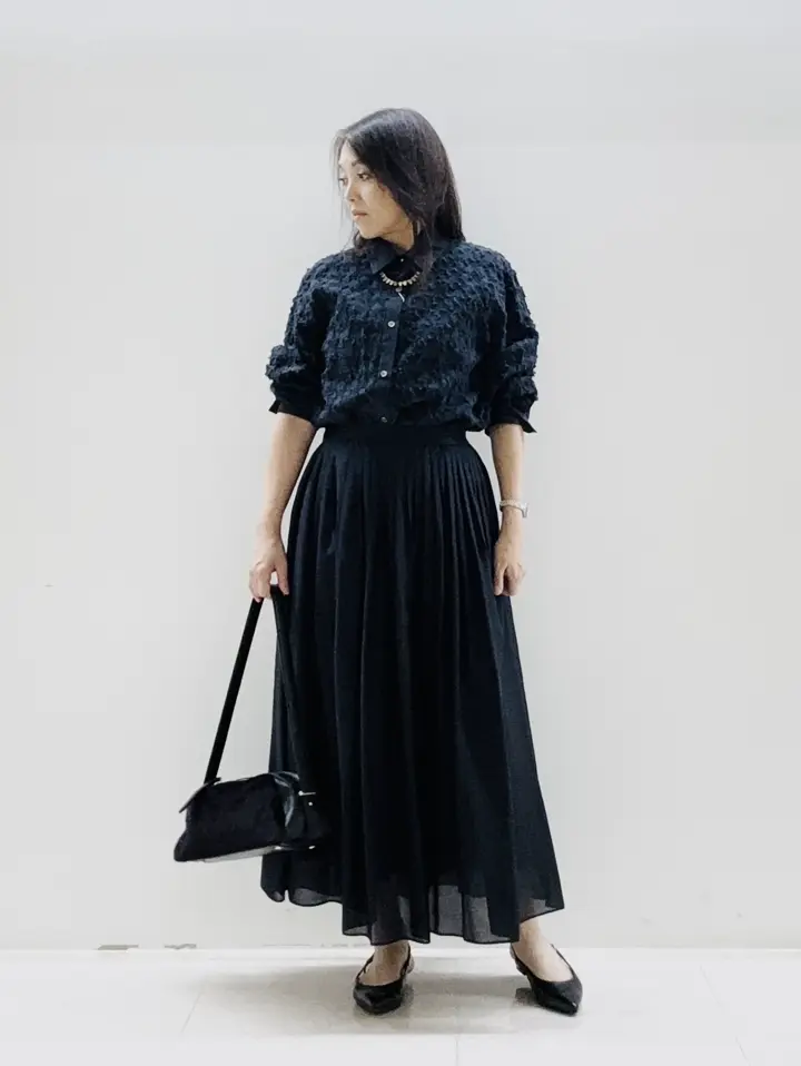 自由区 スタッフ コーディネート画像