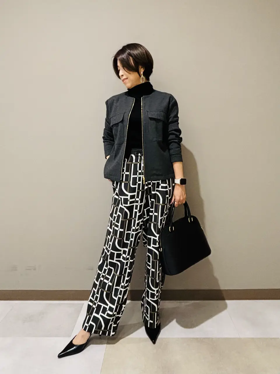 自由区 Hashimoto コーディネート画像